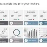 Business Review Dashboard PowerPoint Template 2 & Google Slides Theme 3