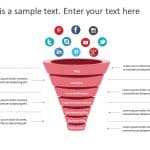 3D Funnel PowerPoint Template & Google Slides Theme 4