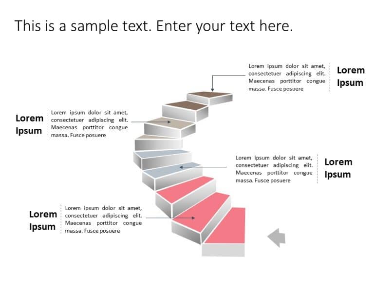 Staircase Roadmap 1 PowerPoint Template & Google Slides Theme 4