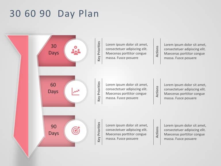 30 60 90 Day Plan 8 PowerPoint Template & Google Slides Theme 4