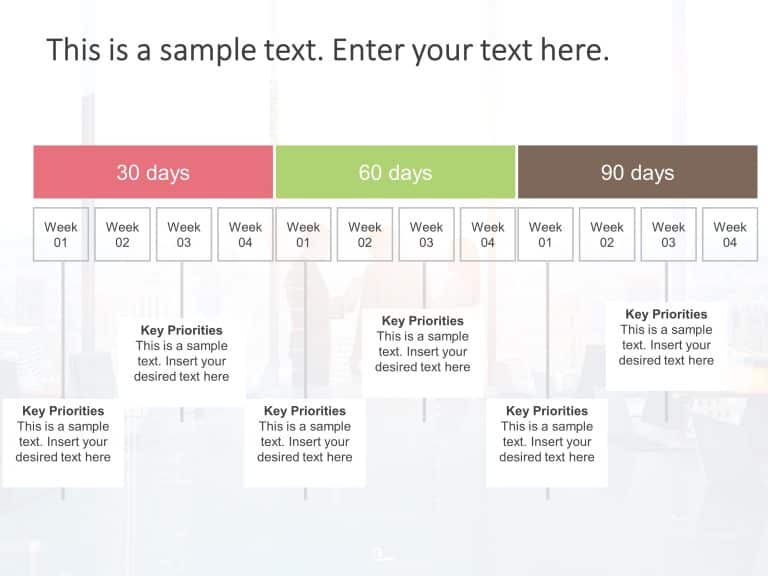 30 60 90 day plan PowerPoint Template 11 & Google Slides Theme 4