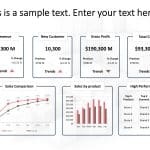 Business Review Dashboard PowerPoint Template 3 & Google Slides Theme 4