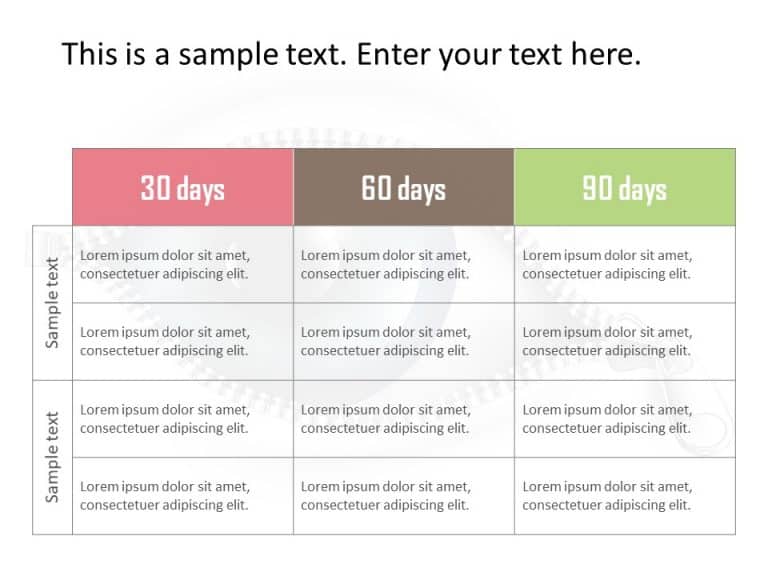 30 60 90 Day Plan 23 PowerPoint Template & Google Slides Theme 4