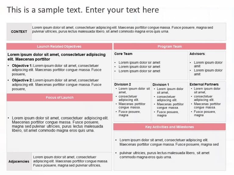 Project Launch Planning PowerPoint Template & Google Slides Theme 4