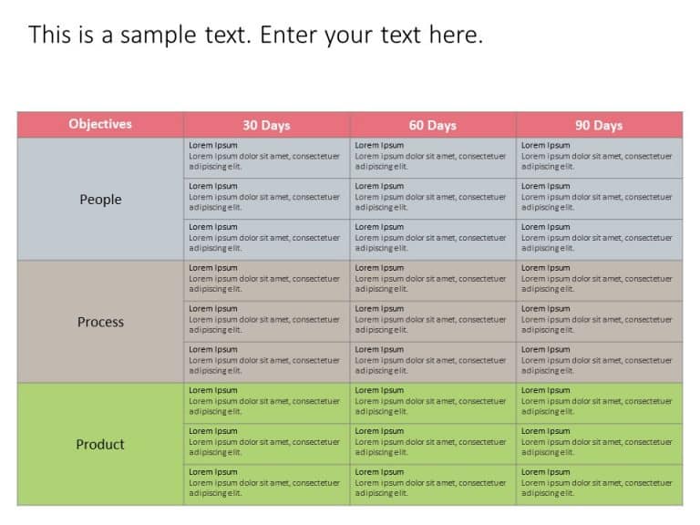 30 60 90 Day Plan PowerPoint Template 26 & Google Slides Theme 4