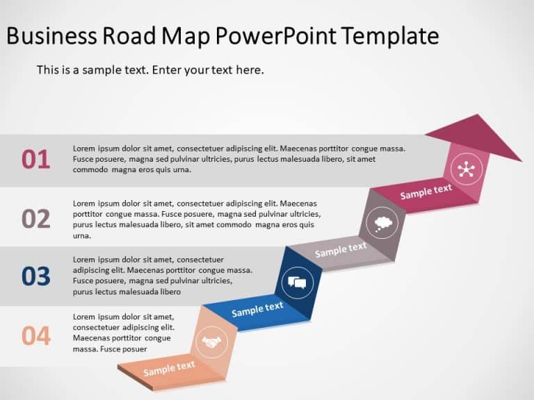 Business Roadmap PowerPoint & Google Slides Template Theme 5