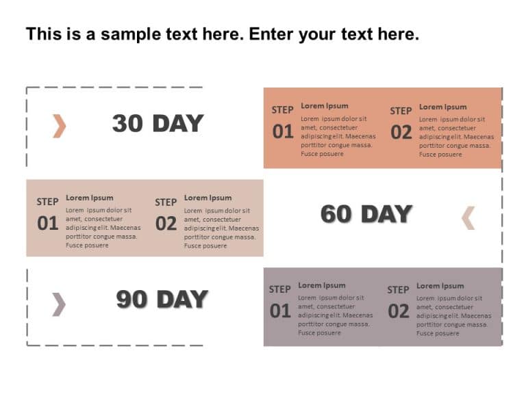 30 60 90 Day Plan 15 PowerPoint Template & Google Slides Theme 5
