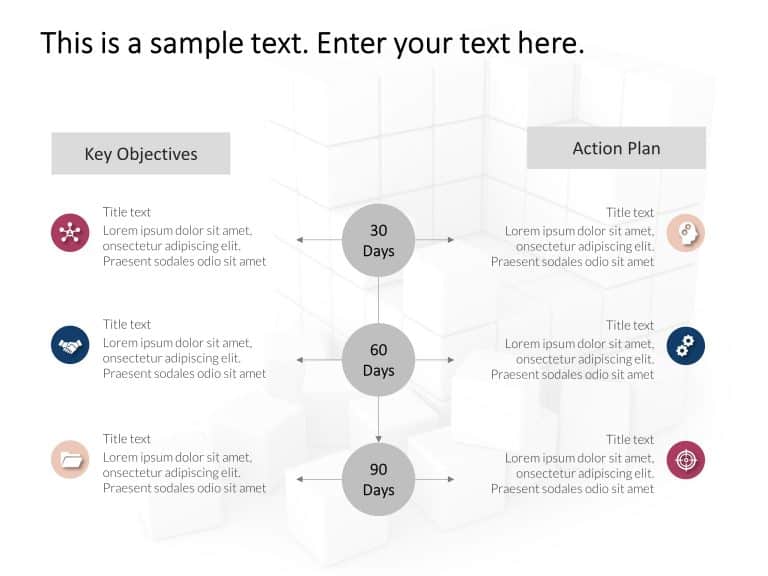 30 60 90 day Plan Template 5 & Google Slides Theme 5