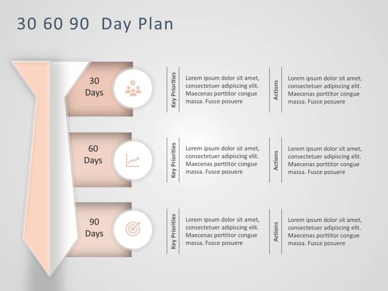 30 60 90 Day Plan PowerPoint Template 8 & Google Slides Theme 5