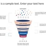 5 Steps Sales Funnel Diagram PowerPoint Template & Google Slides Theme 5