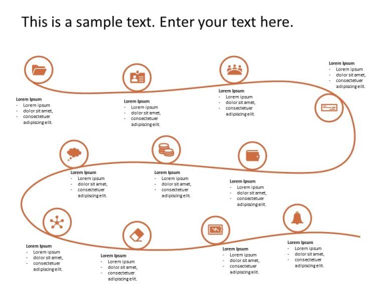 User Journey Roadmap PowerPoint Template & Google Slides Theme 5