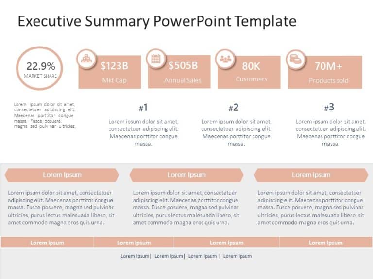 Executive Summary PowerPoint Template 40 & Google Slides Theme 5