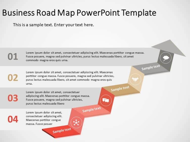 Business Roadmap PowerPoint & Google Slides Template Theme 6