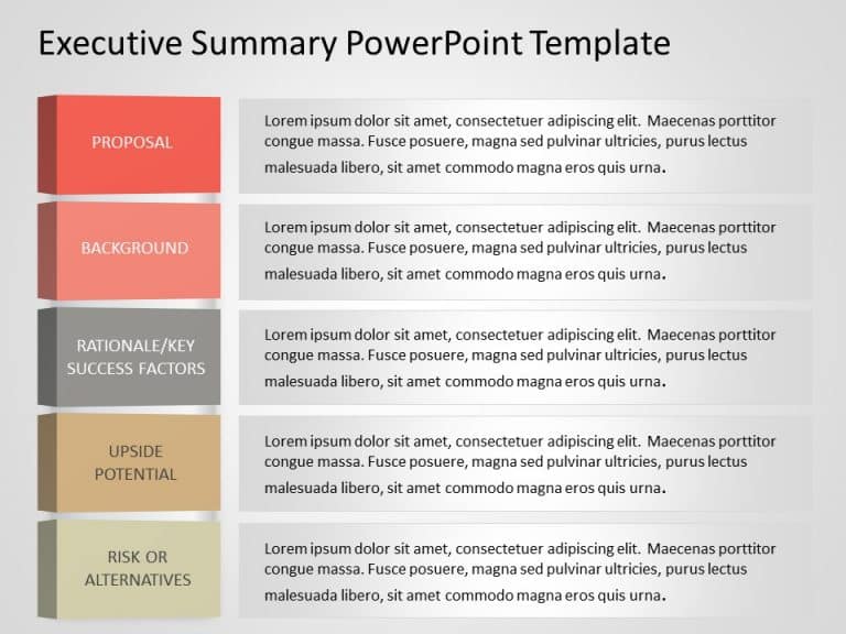 Executive Summary PowerPoint Template 14 & Google Slides Theme 6