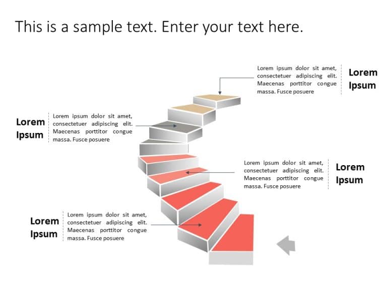 Staircase Roadmap 1 PowerPoint Template & Google Slides Theme 6