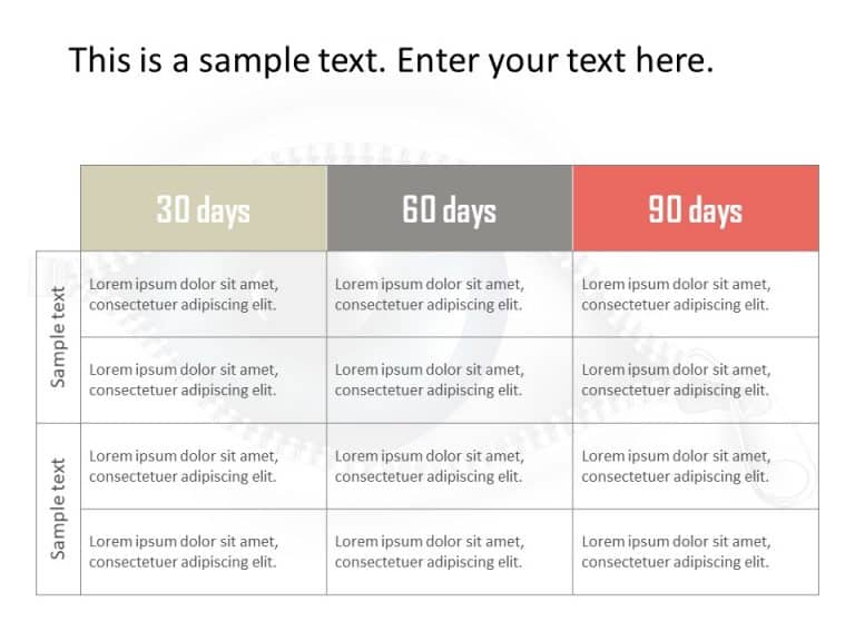 30 60 90 Day Plan 23 PowerPoint Template & Google Slides Theme 6