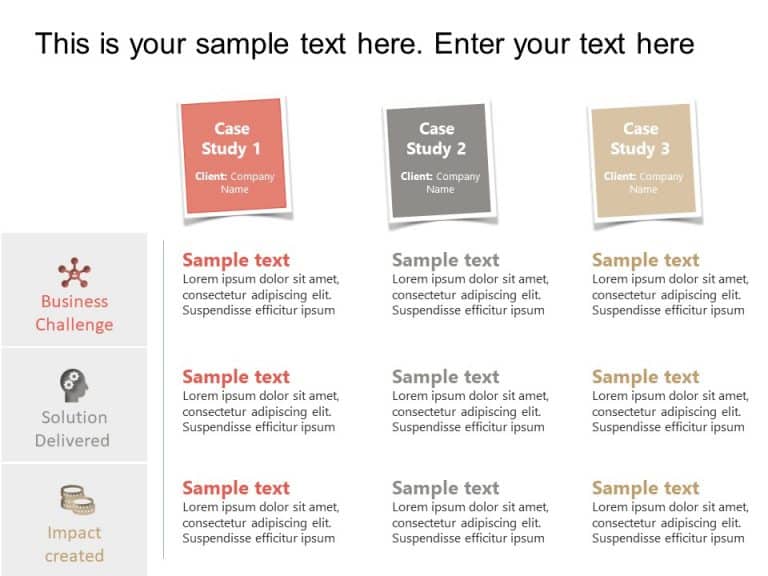 Business Case Study PowerPoint Template