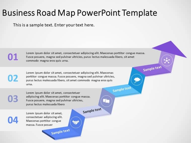 Business Roadmap PowerPoint & Google Slides Template Theme 7