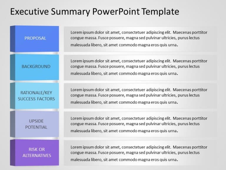 Executive Summary PowerPoint Template 14 & Google Slides Theme 7