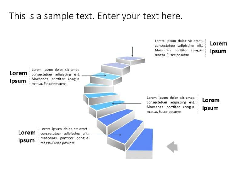 Staircase Roadmap 1 PowerPoint Template & Google Slides Theme 7