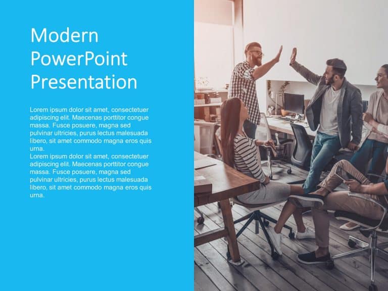 Corporate Presentation PPT Theme PowerPoint Template & Google Slides Theme 7