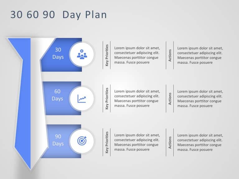 30 60 90 Day Plan 8 PowerPoint Template & Google Slides Theme 7