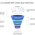 5 Steps Sales Funnel Diagram PowerPoint Template & Google Slides Theme 7