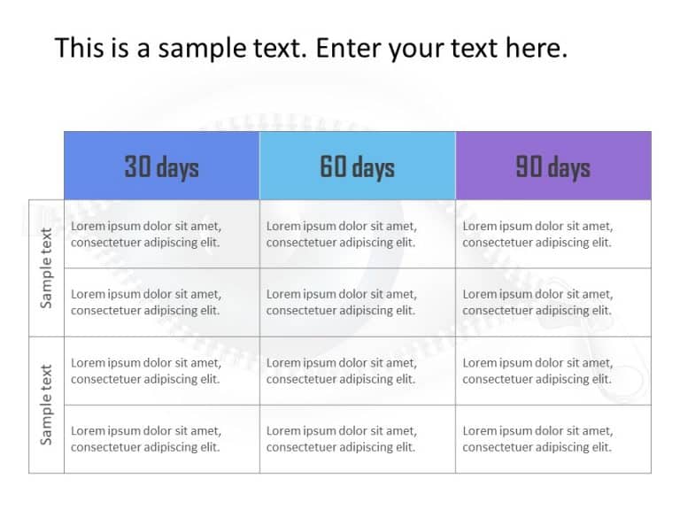 30 60 90 Day Plan 23 PowerPoint Template & Google Slides Theme 7