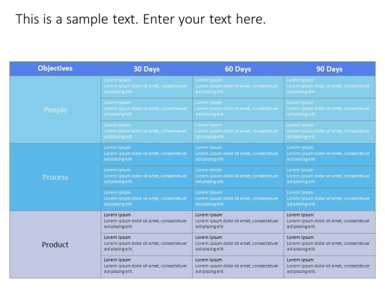 30 60 90 Day Plan 26 PowerPoint Template & Google Slides Theme 7