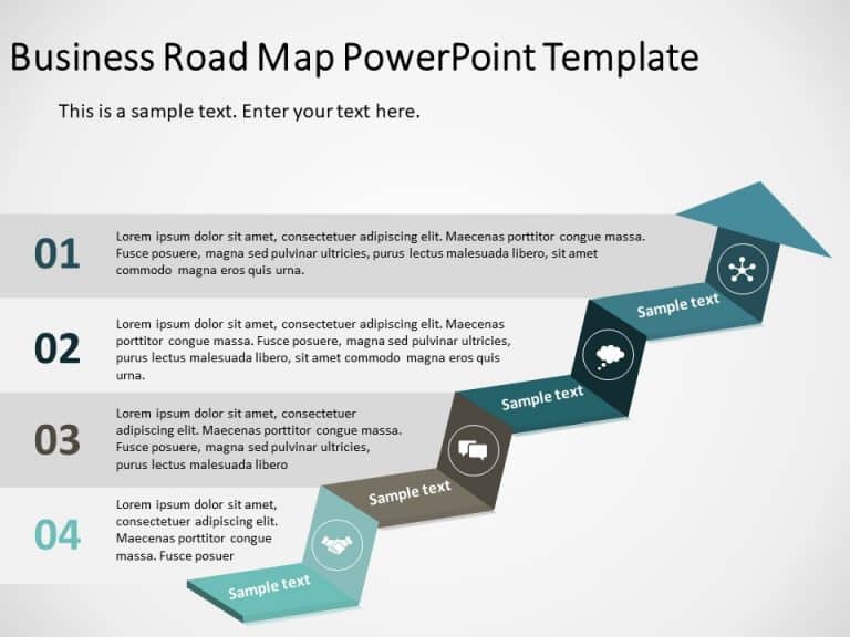 Business Roadmap PowerPoint & Google Slides Template Theme 8