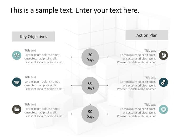 30 60 90 day Plan Template 5 & Google Slides Theme 8