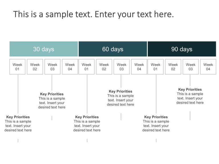 30 60 90 day plan PowerPoint Template 11 & Google Slides Theme 8