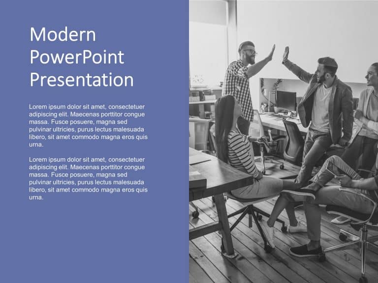 Corporate Presentation Theme PowerPoint Template & Google Slides Theme 8