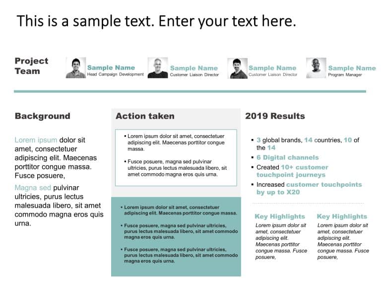 Project Executive Summary PowerPoint Template & Google Slides Theme 8