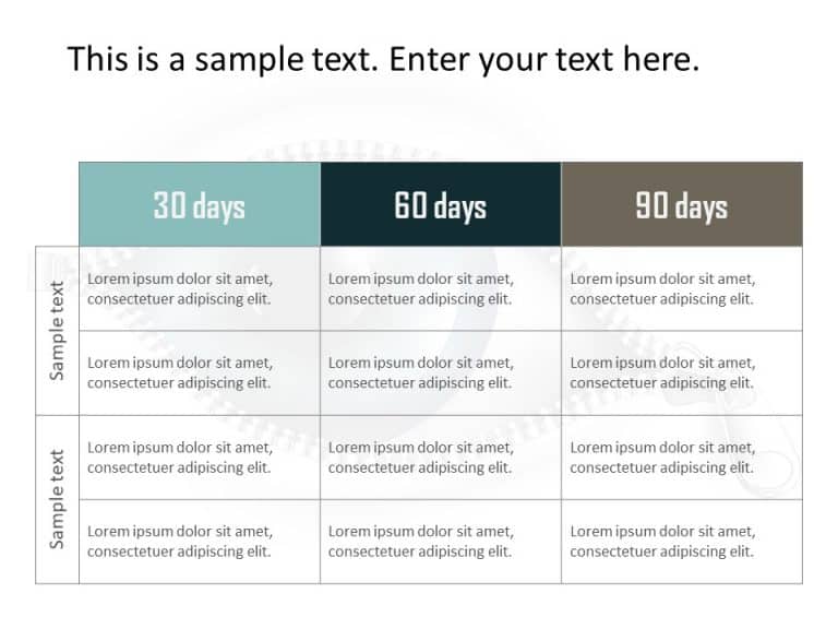 30 60 90 Day Plan 23 PowerPoint Template & Google Slides Theme 8