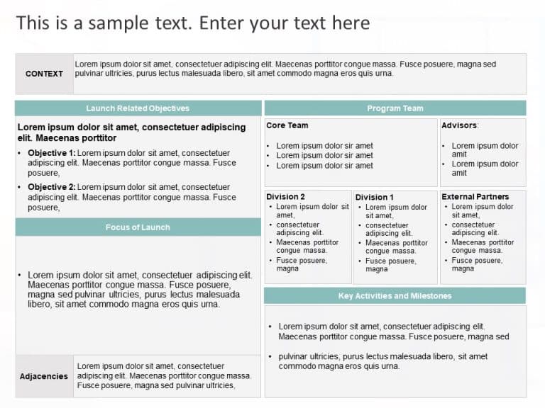 Project Launch Planning PowerPoint Template & Google Slides Theme 8