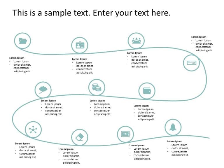 User Journey Roadmap PowerPoint Template & Google Slides Theme 8