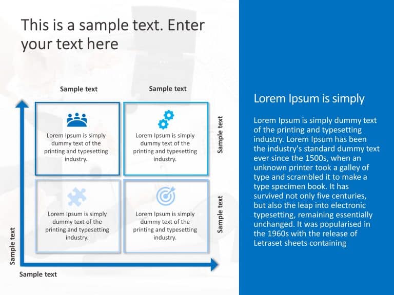 Supply And Demand Curve PowerPoint Template & Google Slides Theme