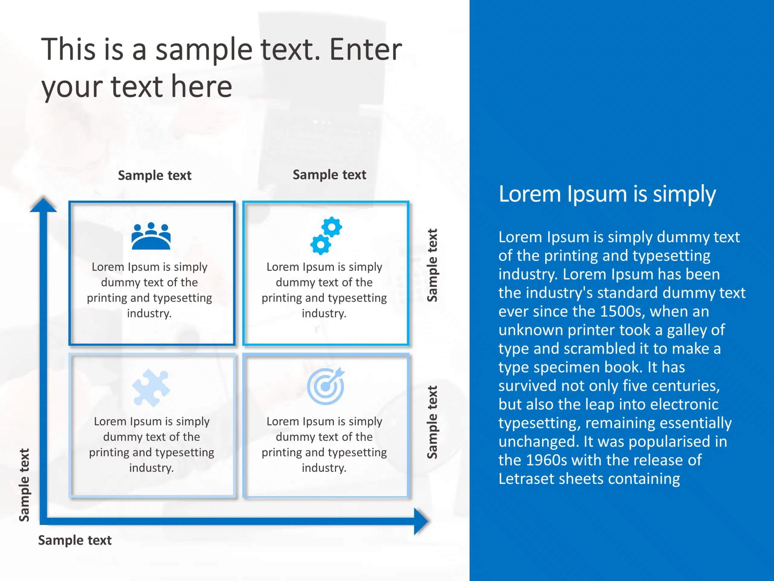 Supply And Demand Curve PowerPoint Template & Google Slides Theme