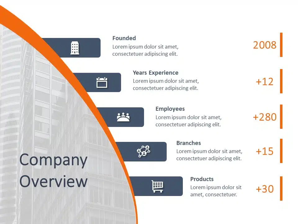 Company Overview 3 PowerPoint Template