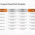 Gap Analysis PowerPoint Template 1