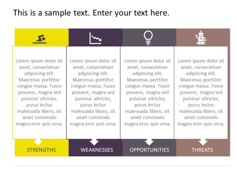 SWOT Analysis Box PowerPoint Template & Google Slides Theme 10