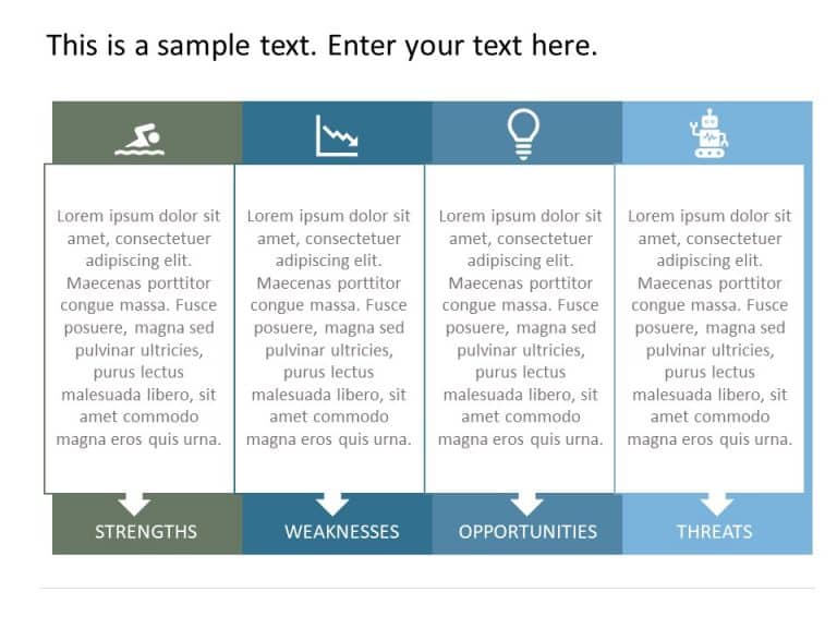 SWOT Analysis Box PowerPoint Template & Google Slides Theme 11