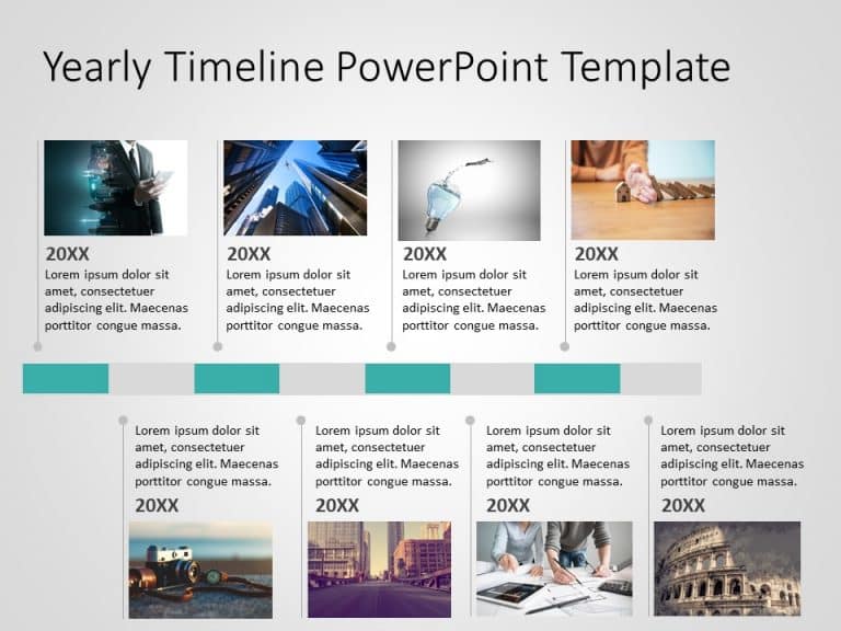 Timeline Template for PowerPoint and Google Slides 25 Theme 12