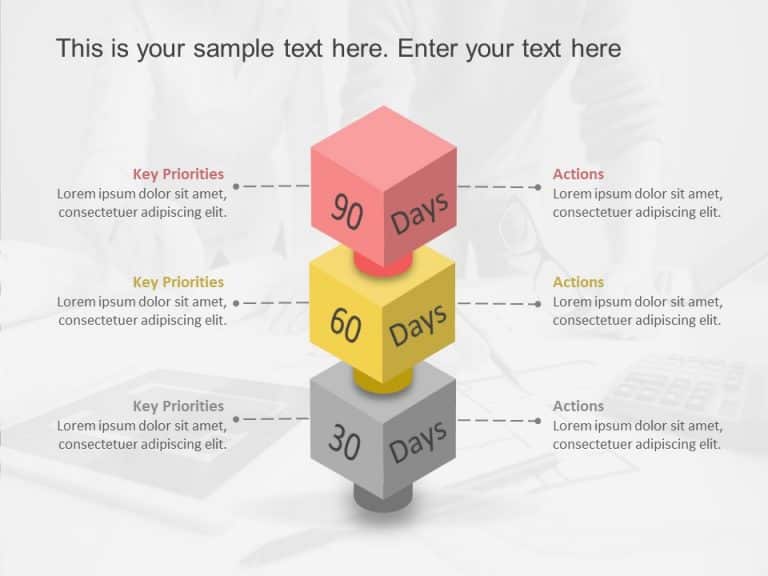 30 60 90 Day Plan For New Managers 3D & Google Slides Theme 13