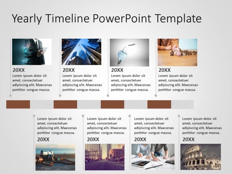 Timeline Template for PowerPoint and Google Slides 25 Theme 14
