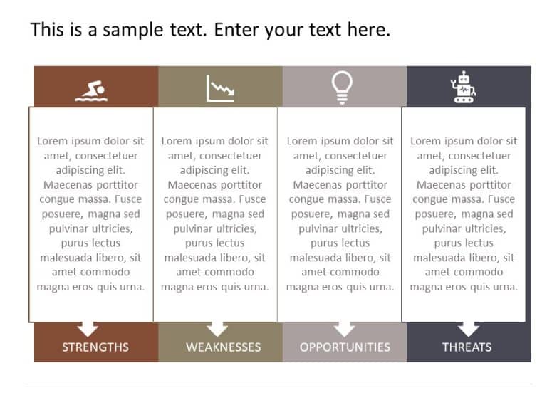 SWOT Analysis Box PowerPoint Template & Google Slides Theme 14