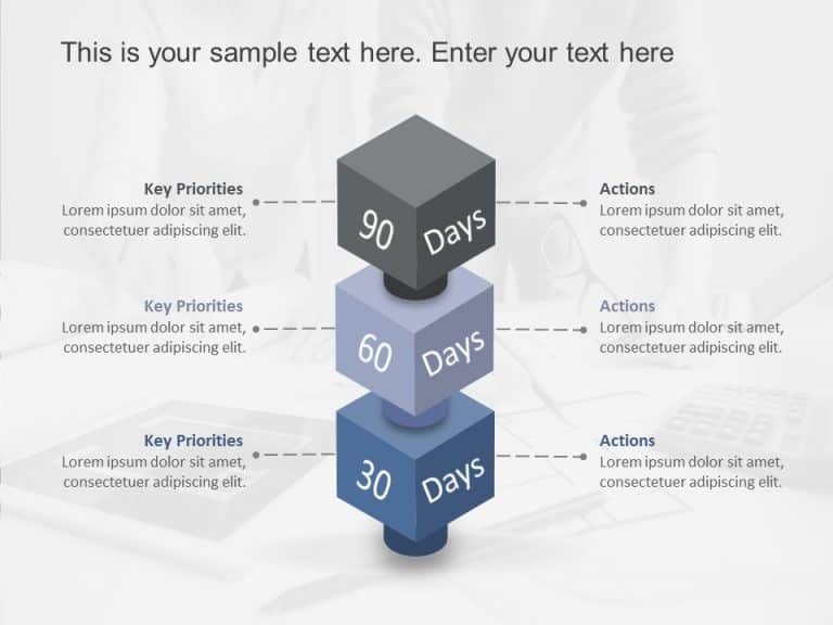 30 60 90 Day Plan For New Managers 3D & Google Slides Theme 15