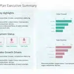 Sales Dashboard Executive Summary PowerPoint Template & Google Slides Theme 1