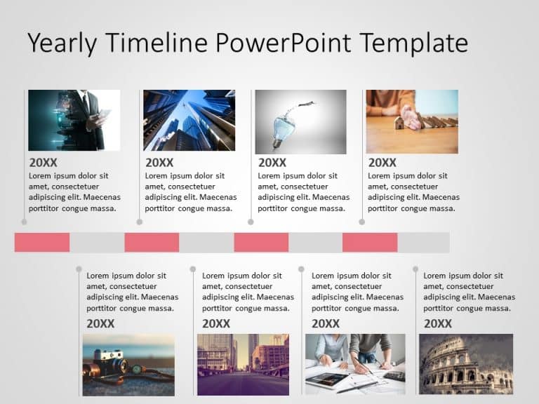 Timeline Template for PowerPoint and Google Slides 25 Theme 4